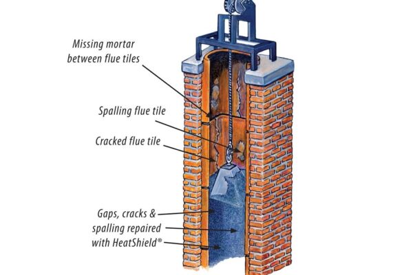 How to Repair a Chimney Flue