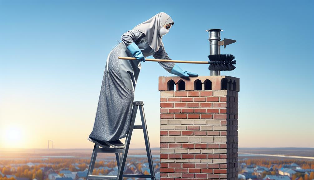 chimney cleaning made easy